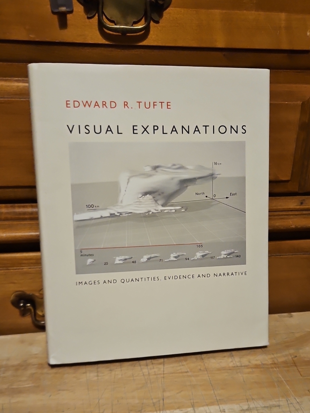 Autographed-Visual Explanations by Edward R. Tufte -2001 2nd Edition